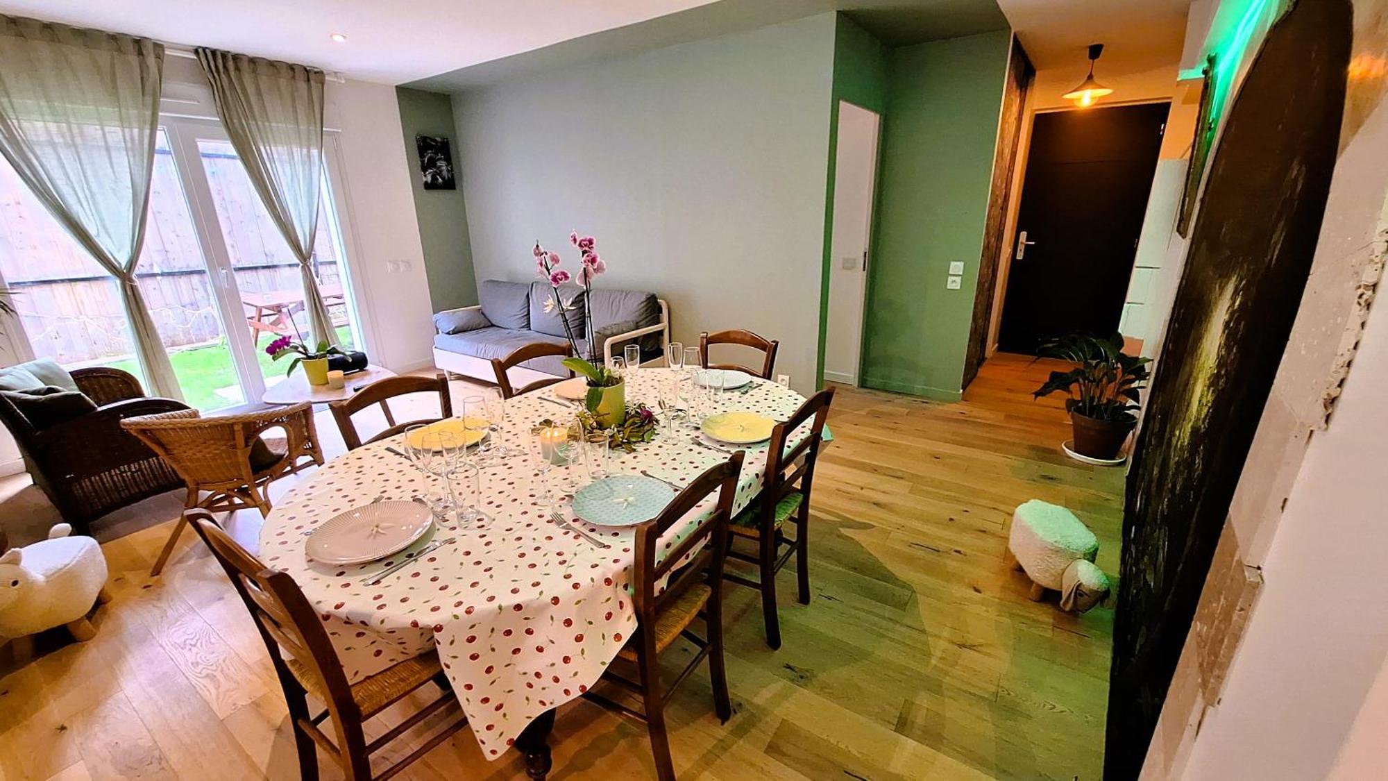 3p - 70m2 Capucine Au Calme Avec Jardins Apartment